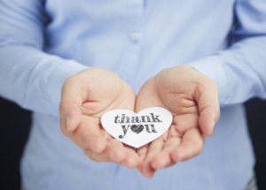 Appreciation Thank you