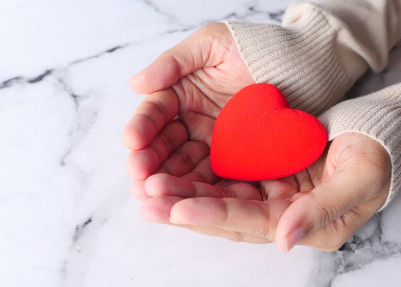 Heart in hand