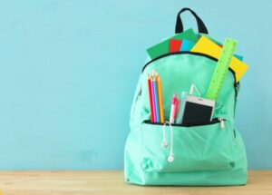 Starting school bag